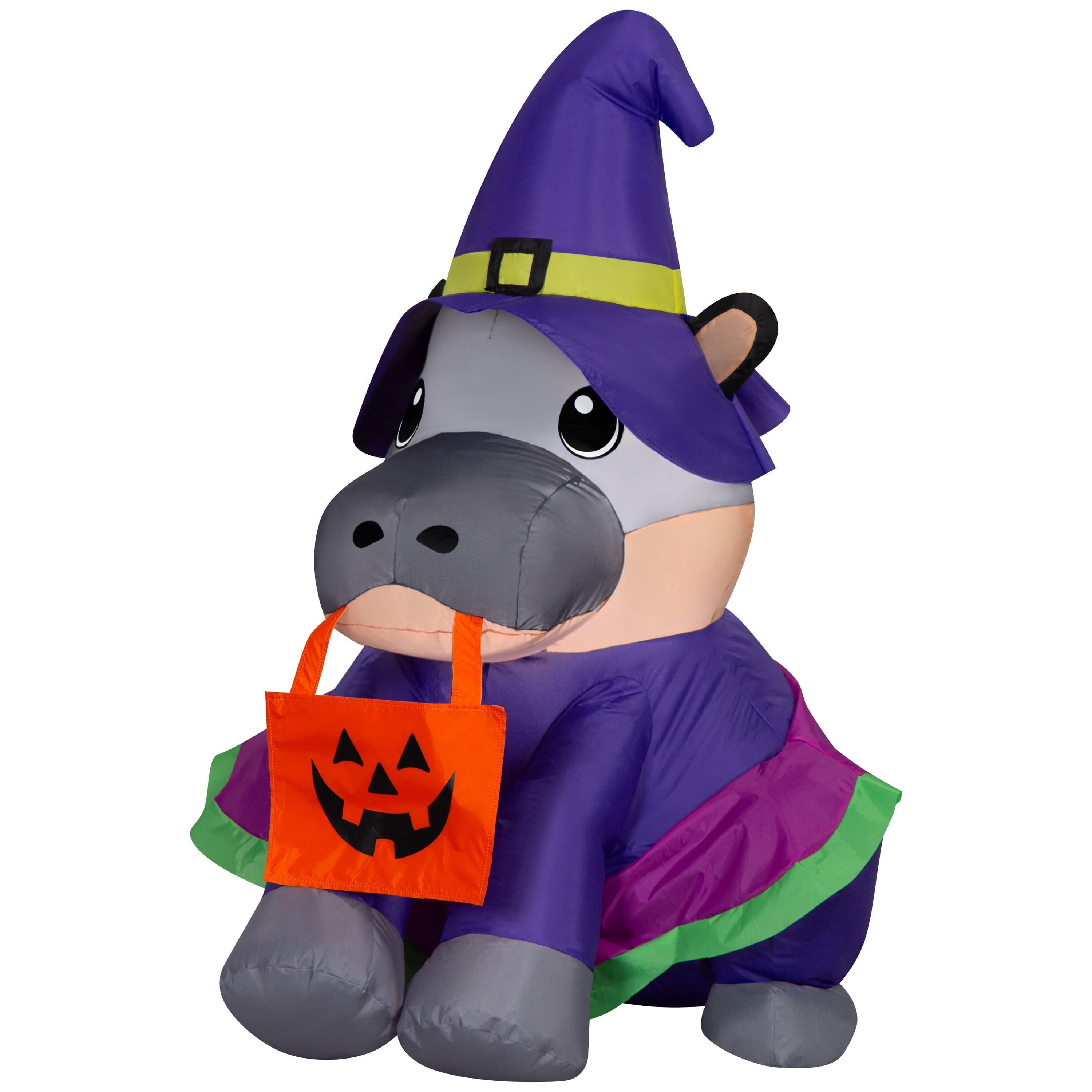 Baby Hippo Airblown Yard Inflatable, Multicolor, 3.5', Halloween by Way To Celebrate