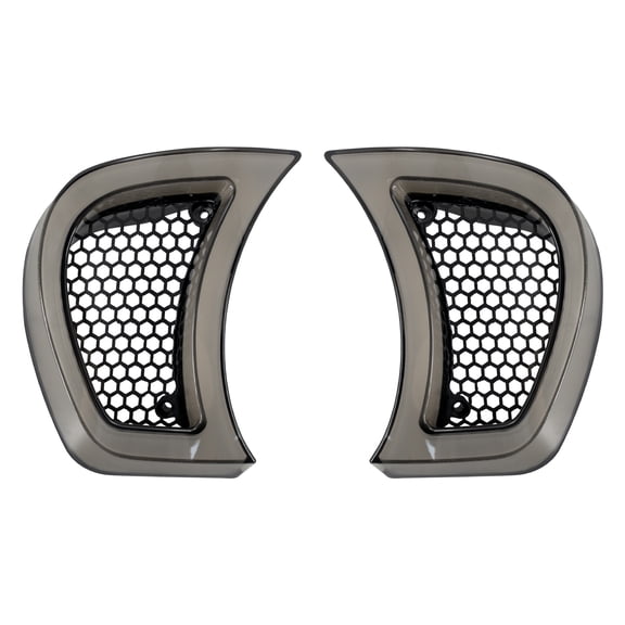 LED Accent Headlight Vent Indicator Light Amber Fit For Harley Road Glide 15-23