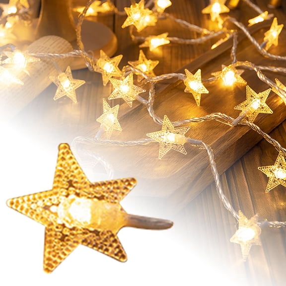 LED Acrylic USB Powered Decorative String Lights for Outdoor Courtyard Garden Patio 10 80 Constant Lamps