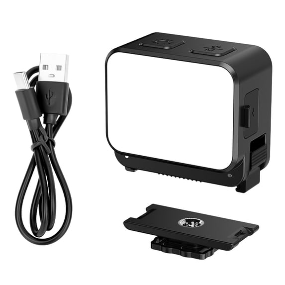 LED Action Camera Video Light Magnetic Photography Fill Lighting for DJI Osmo Nano Action 6 Camera Cage Accessories