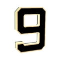 thumbnail image 1 of LED Address Numbers Sign for Houses, Large Waterproof Illuminated Modern House Numbers, Solar or Battery Powered, Weatherproof Outdoor Display for Time & Temperature, 1 of 2