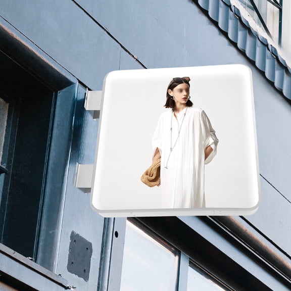 LED Advertising Light Box, Double-sided Light Advertising Board, Square Light Advertising Box