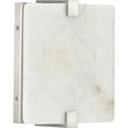thumbnail image 1 of LED Alabaster Stone Brushed Nickel ADA Wall Sconce, 1 of 2