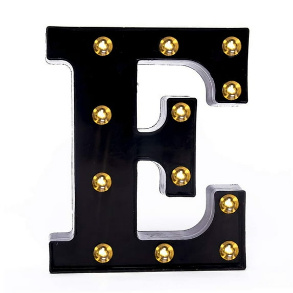 LED Alphabet Lights Sign,Battery Powered Lamp for Weddings Parties Home Decoration