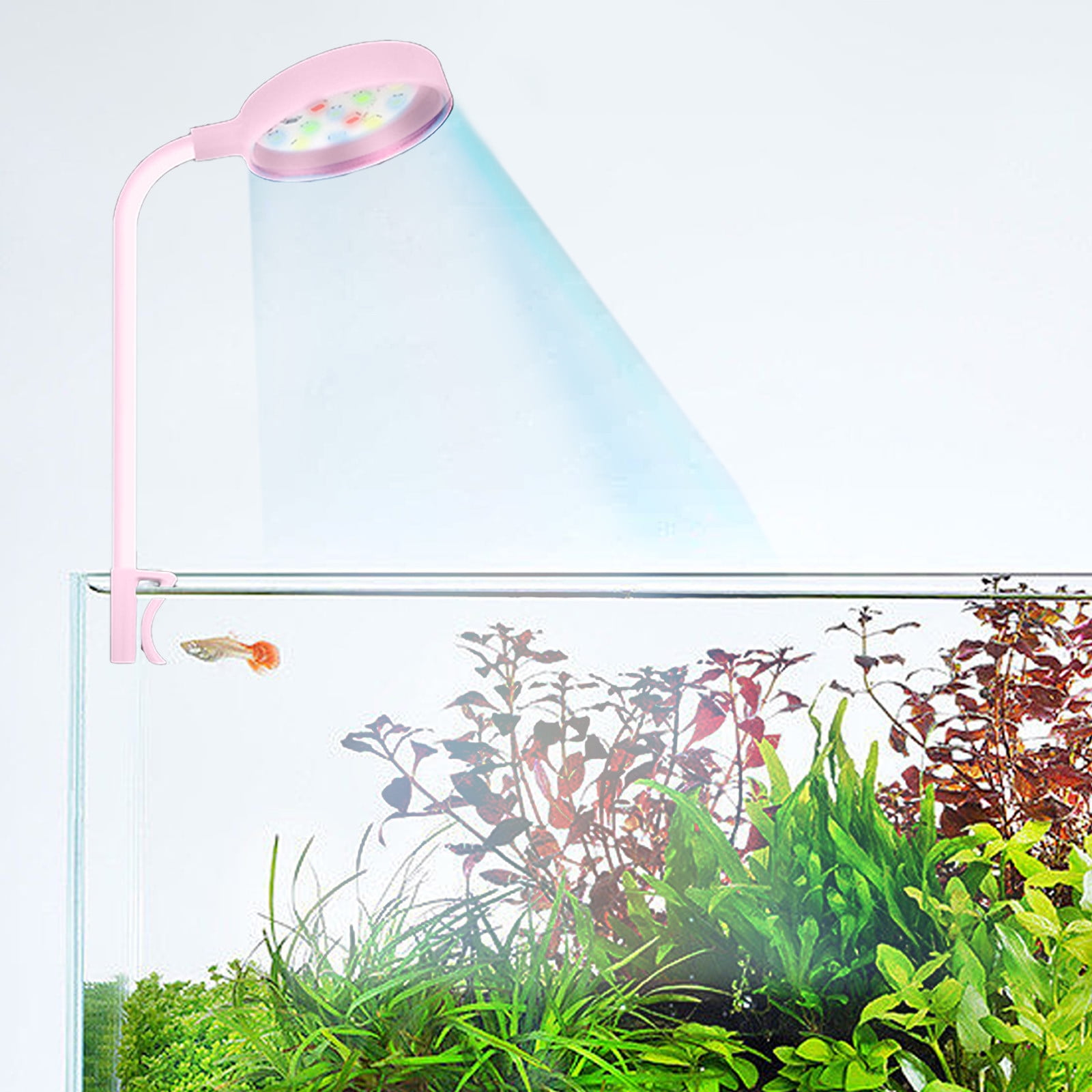 LED Aquarium Light Colorful Fish Tank Highlight Submersible Spotlights ...