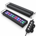 LED Aquarium Light For 24''-32'' Fish Tank, Full Spectrum with Timer ...