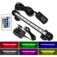 thumbnail image 1 of LED Aquarium Light, Wireless Remote Control Fish Tank Light, RGB Colored Changing, Brightness Adjustable, Underwater Submersible LED Light-15, 1 of 5