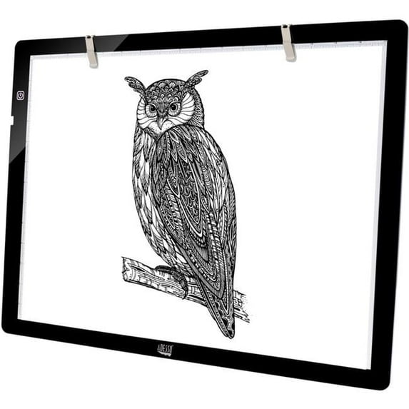 LED Artcraft Tracing Light Pad-Box Artists Drawing Sketching X-ray Viewing, Black