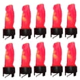 thumbnail image 1 of LED Artificial Fake Fire Flame Light 3D Flickering Fire Flame Electronic Flame Night Light Prop Simulated Flame Lamp for Halloween Christmas Night Clubs Party Decoration, 10 Pack, 1 of 13