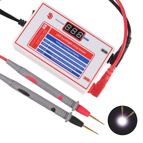 LED Backlight Tester with Digital Display for TV Computer Laptop Repairs 0-300V Adaptive Voltage