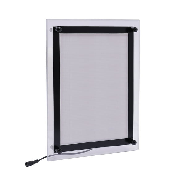 LED Backlit Poster Frame Large Size A4 LED Light Box Poster Frame Indoor Advertising Illuminated Projecting Sign