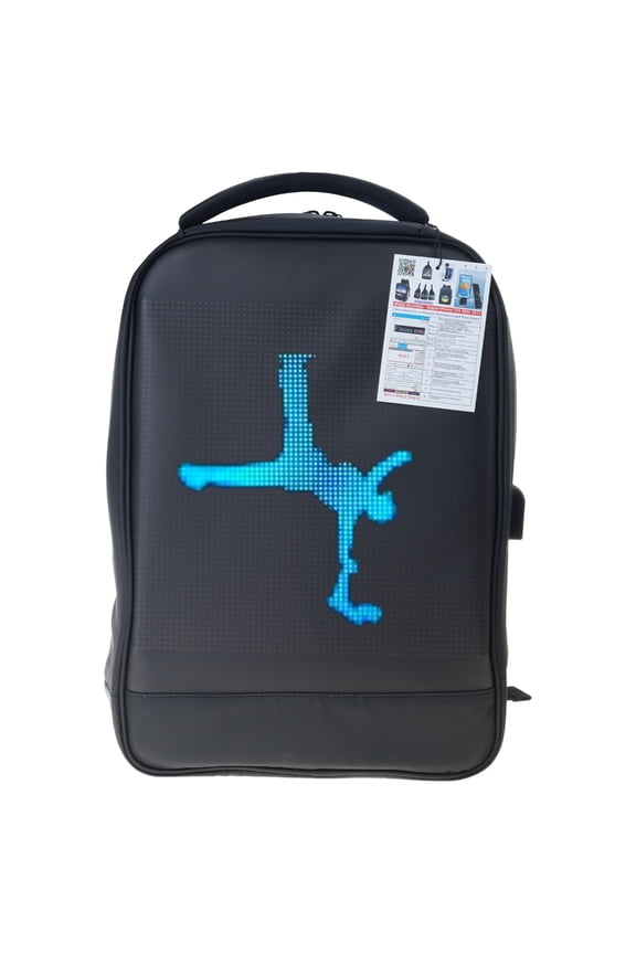 LED Backpacks Programmable Display Waterproof Large Capacity Laptop Daypacks