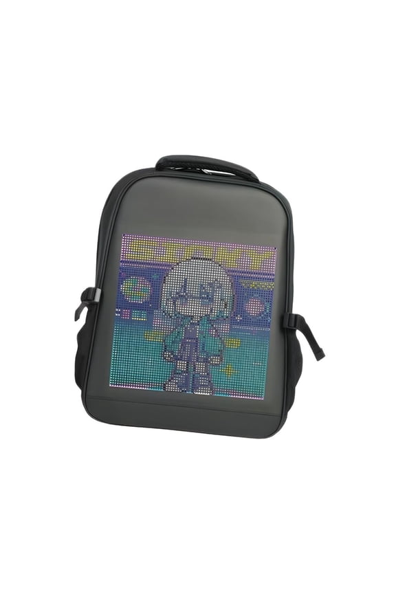 LED Backpacks with Programmable Screen,Laptop Backpacks DIY Travel Daypack Motorcycle Backpacks Gift for Men or Womens