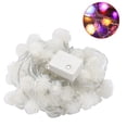 thumbnail image 1 of LED Ball String Lights – Dandelion Design, Plastic Battery-Operated with 2xAA Battery Case, Indoor & Outdoor Decor for Christmas and Special Occasions, 1 of 6