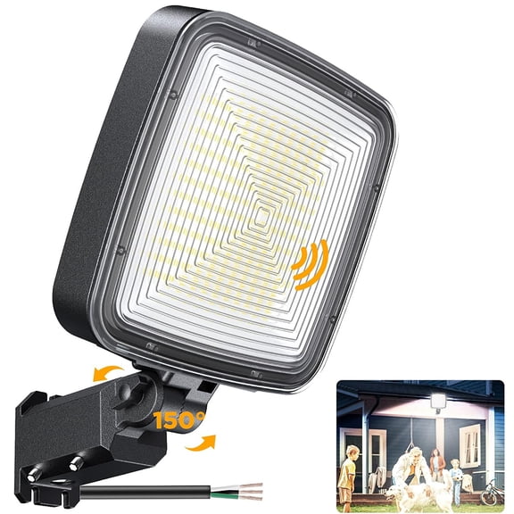 LED Barn Light, 180W 25000LM Dusk to Dawn Outdoor Lighting, 6500K Adjustable Angle Yard Area Barn Lights, Waterproof Security Barn Lights Flood Lights for Farmhouse/Garage