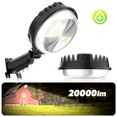thumbnail image 1 of LED Barn Light，20000LM Yard Area Lights Dusk to Dawn Outdoor Lighting IP65 Waterproof Outdoor Security Flood Lights for Garage Yard Street Warehouse Use, 1 of 7