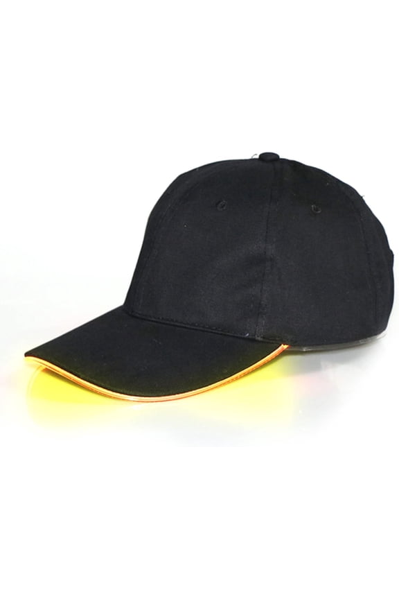 LED Baseball Cap,Festival Hat Party Outfit, Rechargeable Adjustable Unisex Baseball Cap for Festival Club Stage Hip-hop Performance