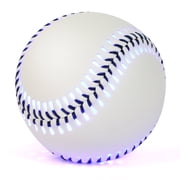 JIOBOLION LED Baseballs for Night Games, Light Up Baseball for Practice, Baseball Fan Gifts - Blue PVC