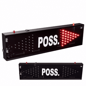 LED Basketball Possession Arrow Indicator Toggle Switch Operation for Basketball League Scrimmage Practice