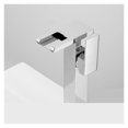 thumbnail image 1 of LED Bathroom Faucet Waterfall Black/Chrome/Gold Modern Single Handle, 1 Hole Deck Mount Mixer Tap Commercial Lever Basin Vanity ,Built To Last, 1 of 7