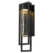 LED Bathroom Lighting, 25 inch LED Wall Sconce, Black Bathroom Vanity Lighting,Steel Dimmable Bathroom Lighting, Lighting Bathroom Lighting