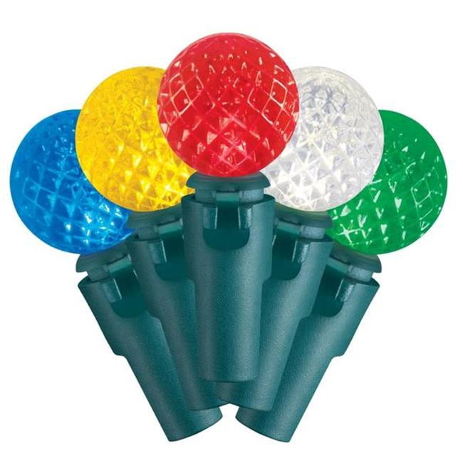 LED Battery Operated Globe Lights Multi Color 50 Count Pack of 12