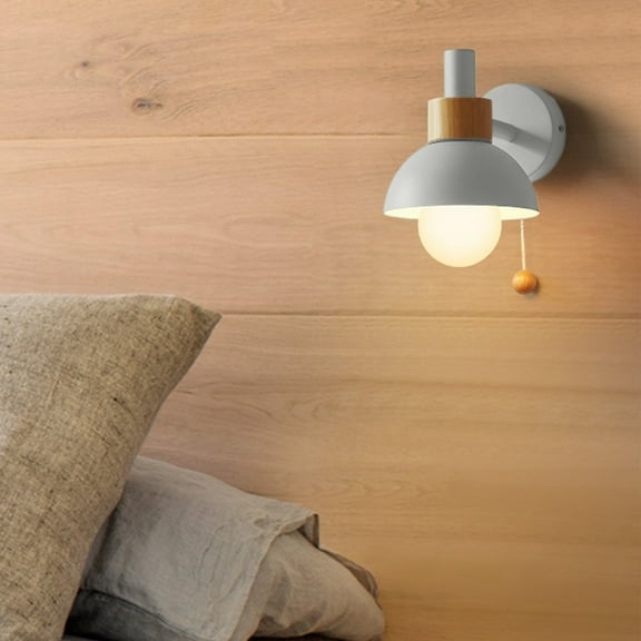 LED Bedlight Wall Lamp, Modern Decorative Iron Wall Sconce for Bedroom, Living Room, Study, Hotel, Energy-Saving, Multiple Colors, 16x15x15cm