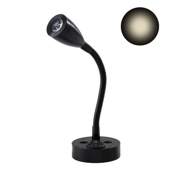 LED Bedside Lamp Wall Light Night Light 3W Gooseneck Led Reading Light Bedroom Living Room Kids Room Study Room Sconces