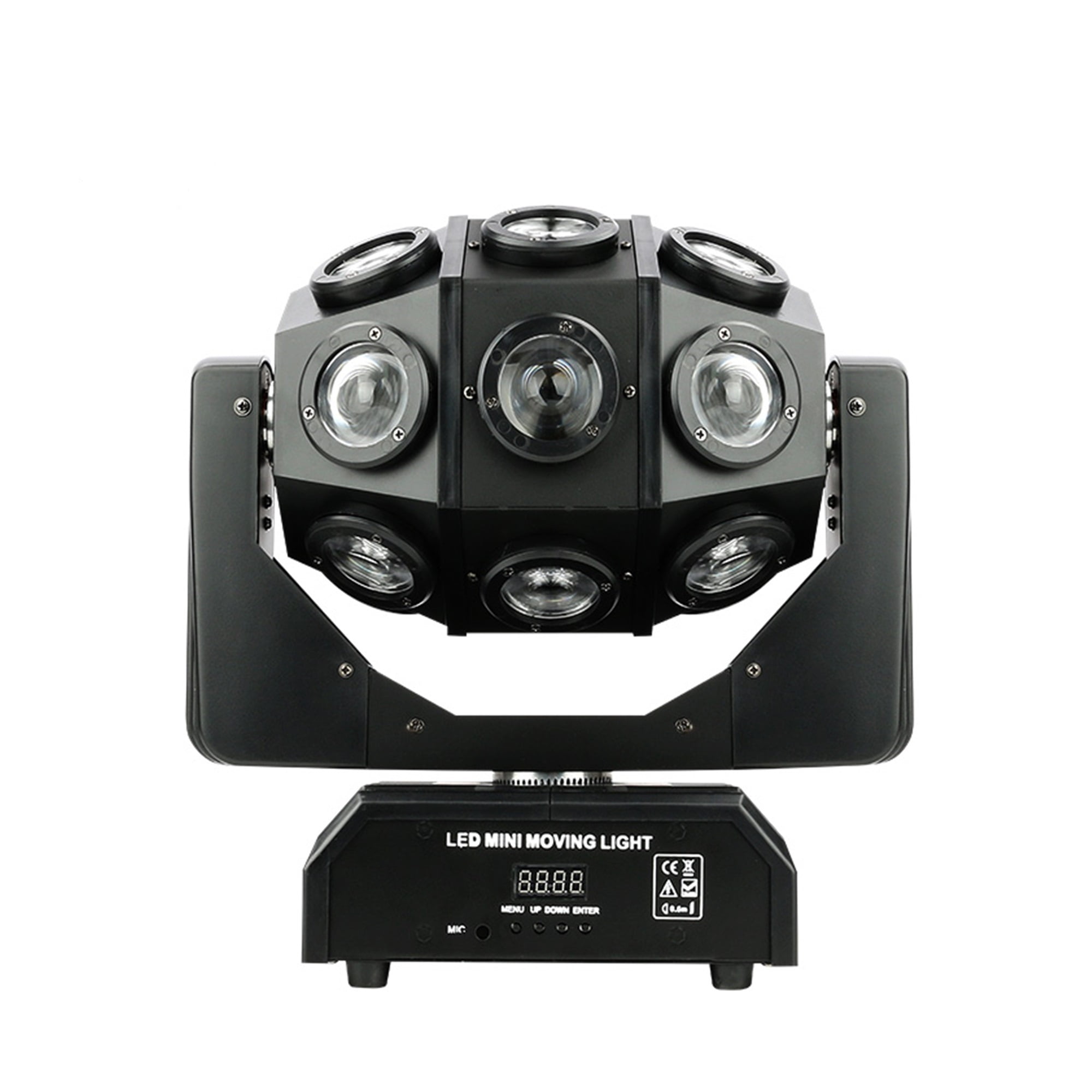 LED Bee Eye Moving Head Light 18X12W RGBW 4in1 Professional Stage Light Whirlwind Par DJ Beam Wash Effect Light Birthday Dance