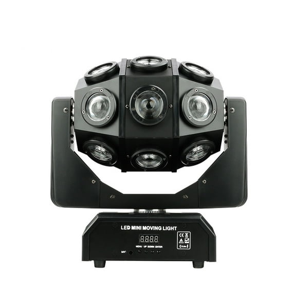 LED Bee Eye Moving Head Light 18X12W RGBW 4in1 Professional Stage Light Whirlwind Par DJ Beam Wash Effect Light Birthday Dance