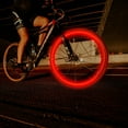 thumbnail image 1 of LED Bike Light Spoke Light Six Colors, Night Ride Outdoor Cycling Equipment S Type Tire Spoke Light for Safety, 1 of 6