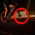thumbnail image 1 of LED Bike Spoke Wheel Light S-Shaped Tire Cycling Safety Lamp 6 Color Modes Battery Operated Night Riding Accessory for Bicycle Commute, 1 of 6