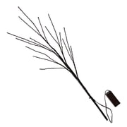 LED Birch Tree Branch Light, 50 Warm LED Simulation Lights, 31.5 in / 80 cm Tall Flexible Brown Decorative Tree for Home Party Accent, Eye-Catching Ambient Decor
