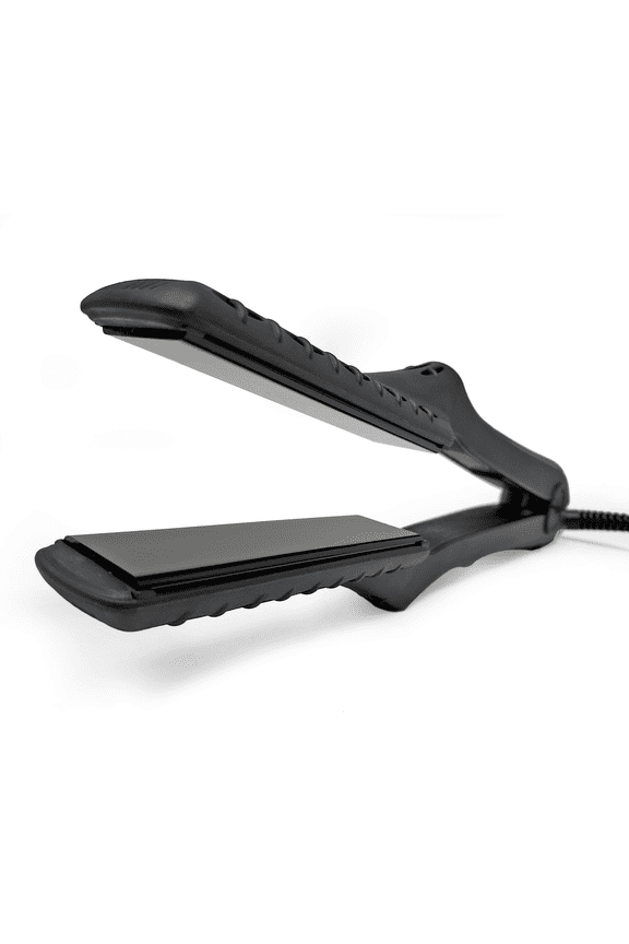 LED Black Titanium Flat Iron 1"