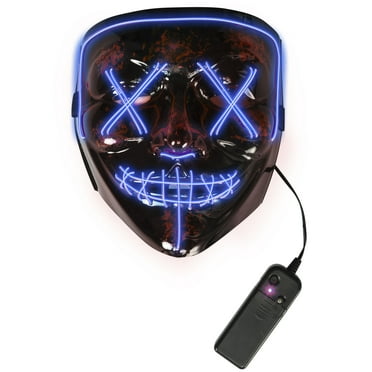 Tagital Adult Light Up LED Halloween Mask - Walmart.com