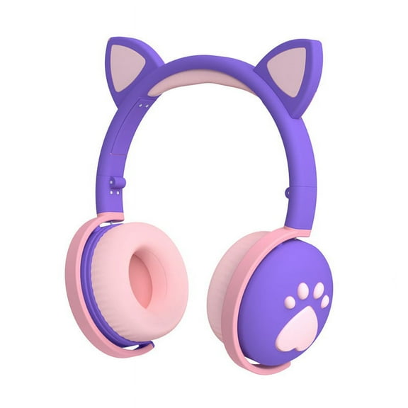 LED Bluetooth 5.0 Cat Headphone w/ Microphon2