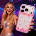 thumbnail image 1 of LED Bowknot Phone Case,Built-in Light Up Phone Case, Fashion LED Flash Protective Cover for Phone X/11/12/13/14/15/16/17, Perfect for Parties and Daily Use, 1 of 6