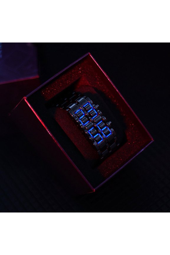 LED Bracelet Watch Chain Watch Personalized Electronic Watch