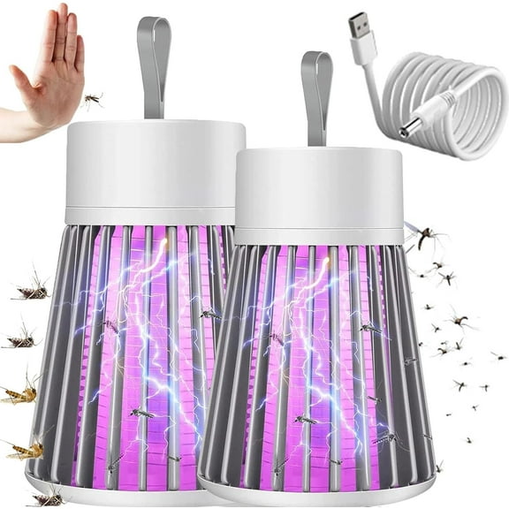 LED Bug Zapper 2.0-2024 Summer New Portable Zapper, USB Charing and Low Noise, Suitable for Indoor Home Garden Camping Picnic