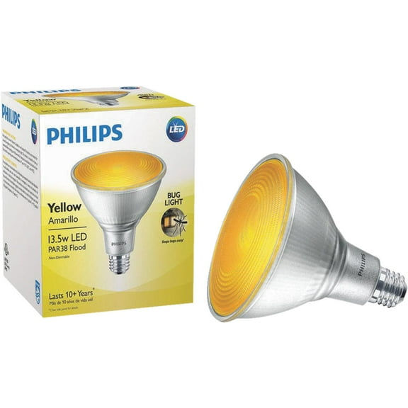 LED Bulb,PAR38 13.5W,120V, Yellow