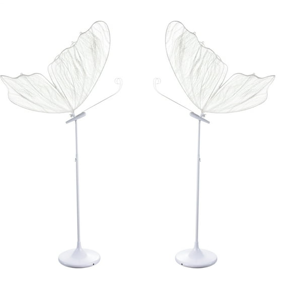 LED Butterfly Creative Lighting Wedding LED Floor Lamps Romantic Butterfly Ceiling Light Decoration Props for Wedding Party Events
