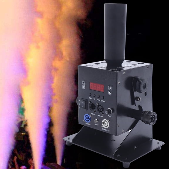 LED CO2 Cannon Machine 250W Party DMX Control CO2 Jet RGB Co2 Cryo With 5m Hose