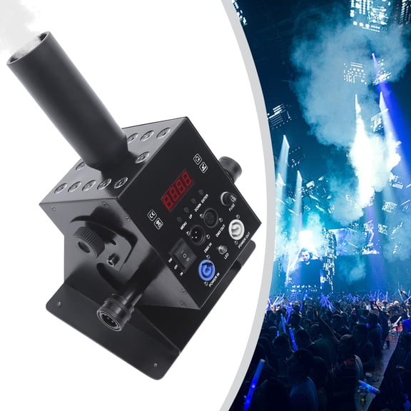 LED CO2 Jet Smoke Machine & 6m Hose CO2 Cannon DMX Blaster DJ Disco Stage