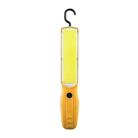 LED COB Torch Work Light Portable Auto Repairing Lamp Rechargeable Camping Lantern Handheld Floodlight With Magnet & Hook