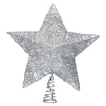 thumbnail image 1 of LED Star Christmas Tree Topper, Silver, 15", by Holiday Time, 1 of 7