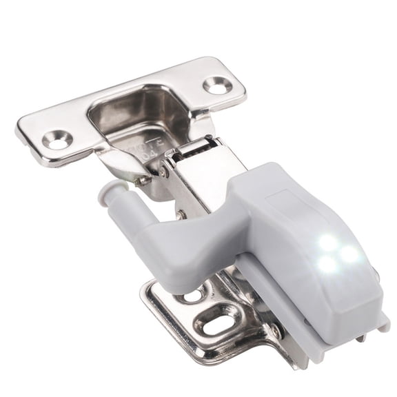 LED Cabinet Hinge Lights - Night Lighting for Kitchen, Bedroom & Wardrobe Doors - Warm Optional