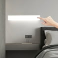 thumbnail image 1 of LED Under Cabinet Light – Motion Sensor, Wireless USB Rechargeable Closet & Wardrobe Light, Magnetic Adhesive Stick-On Indoor Night Light for Kitchen, Stairs, Hallway, 1 of 8