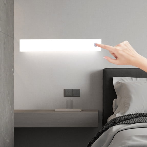 LED Under Cabinet Light – Motion Sensor, Wireless USB Rechargeable Closet & Wardrobe Light, Magnetic Adhesive Stick-On Indoor Night Light for Kitchen, Stairs, Hallway