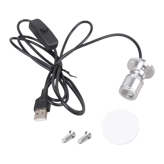 LED Cabinet Spotlights 1W Jewelry Lighting Decoration Indoor Atmospheres Night Light Cabinet Counter Ceiling Lamp