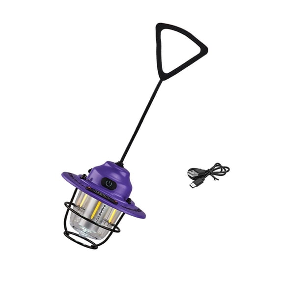 LED Camping Hanging Lamp 80H Endurances Portable Atmospheres Lamp Easy to Carry for Outdoor Enthusiasts
